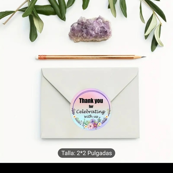 50 Thermal Stickers 2" - Picture 3 of 4